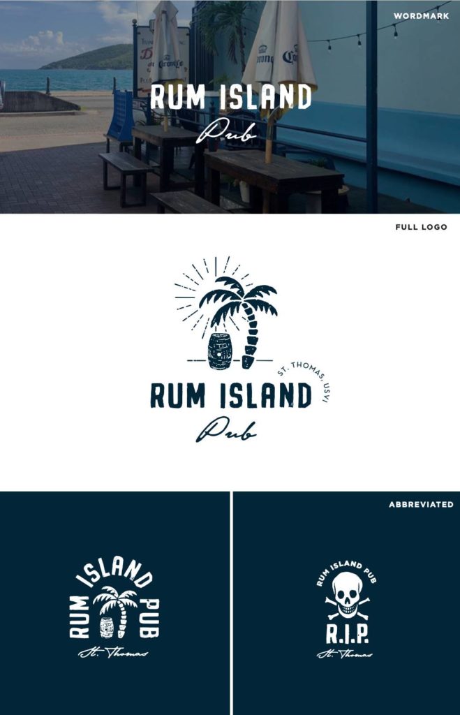 Rum Island Pub Tomahawk Design Co